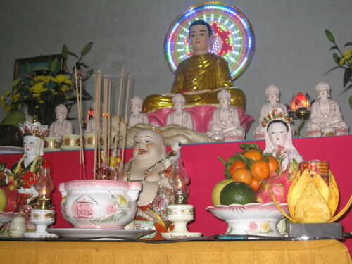 Lễ Tất niên tại chùa Phú Thọ