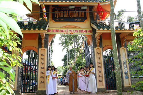 Hình ảnh Đại Lễ Vu Lan tại Tịnh Xá Quan Âm, Bà Rịa Vũng Tàu