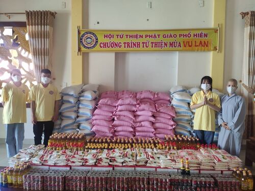 Chương trình từ thiện mùa Vu Lan giúp đỡ đồng bào tại Quảng Nam