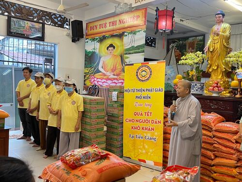 Hình ảnh chương trình từ thiện Tết Quý Mão tại Tiền Giang