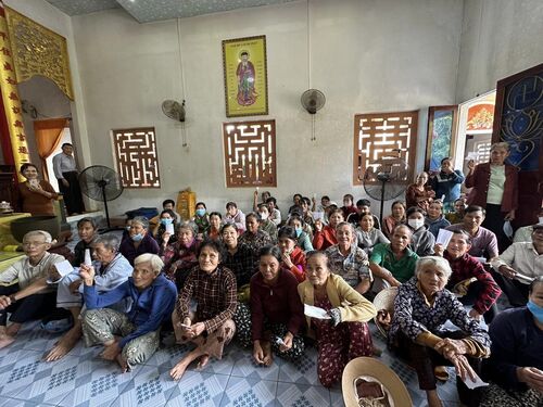 Hình ảnh chương trình từ thiện mùa Vu Lan tại Bình Định