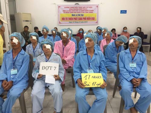Chương trình mổ mắt từ thiện tại Sài gòn mang ánh sáng cho đồng bào nghèo các tỉnh thành