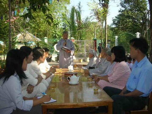 Bảo trợ trường mần non miễn phí Tịnh Nghiêm